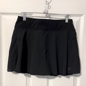 SWEATY BETTY Black Swift Skort Tennis Golf Size S